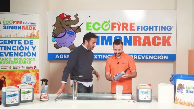 JUANMA CASTAÑO DESCUBRE SIMONRACK ECOFIRE FIGHTING